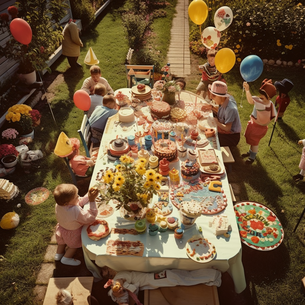 MoLDeR_1950s_street_photo_style_childrens_birthday_party_in_gar_af0cf9f7-9dcc-4ba0-b214-f23f12321776.PNG