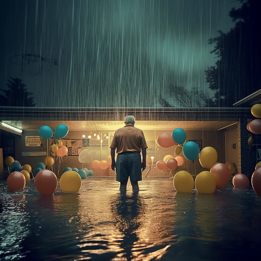 MoLDeR_1950s_street_photo_style_rain_obese_man_standing_alone_o_550fd8a6-8acb-4b42-a7c2-b7b3efd34754